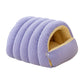 🛏️ 60% OFF NOW! ✨ Plush Pet Cave - Ultra-Soft Warm Bed with Breathable Design for Cats & Small Dogs 🐾💤