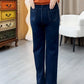 👖 60% OFF NOW! ✨ Women's Straight-Leg Pants - Classic Casual Fit with Comfortable Elastic Waist for Everyday Style 🌟🛍️