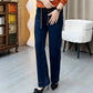 👖 60% OFF NOW! ✨ Women's Straight-Leg Pants - Classic Casual Fit with Comfortable Elastic Waist for Everyday Style 🌟🛍️