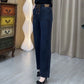 👖 60% OFF NOW! ✨ Women's Straight-Leg Pants - Classic Casual Fit with Comfortable Elastic Waist for Everyday Style 🌟🛍️