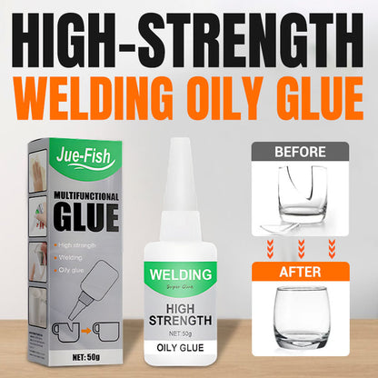 🧪 50% OFF NOW! 🔧 Welding High-Strength Oily Glue – Strong bond, fast-curing & oil-resistant – Ideal for metal, plastic & heavy-duty repairs 🛠️
