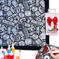🛌 50% OFF NOW! ✨ DIY Coloring Blanket With Markers - Washable Fabric with 10 Included Markers for Creative Fun & Personalized Home Decor 🎨✨