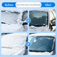 🧊 50% OFF NOW! ✨ Dual Head Snow Broom with Ice Scraper - Extendable Handle & Foam Head for Safe Car Snow Removal Without Scratches ❄️🚗