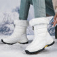 👢 50% OFF NOW! ✨ Women’s Non-Slip Warm Zipper Snow Boots - Thermal Insulated & Water-Resistant Winter Boots for Extreme Cold Weather 🌨️🔗