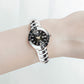 ⌚ LAST DAY 60% OFF! ✨ Women’s Elegant Waterproof Watch - Diamond-Cut Markers & Sapphire Glass for Luxury & Precision 🌟💧