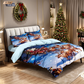 🎄 60% OFF NOW! ✨ Christmas 3-Piece Duvet Cover Set - Soft Brushed Polyester & Festive Patterns, Perfect for Holiday Bedroom Decor 🛏️❤️