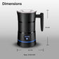 ☕ 60% OFF NOW! 🥛 Professional Automatic Foam Maker Electric Milk Frother – Thick & Silky Froth, Easy to Clean & Compact Design ✨