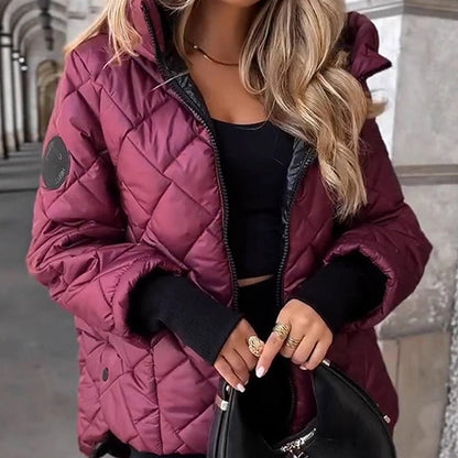 👚 LAST DAY 60% OFF! ✨ Women's Casual Cotton Hooded Jacket - Soft Breathable Fabric with Front Pockets for Everyday Comfort 🌸🛍️