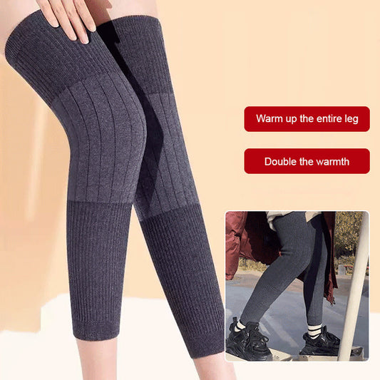 🦵 50% OFF NOW! ❄️ Thermal Fleece Knee Pads – Warm, Stretchy & Support for Joints & Outdoor Activities 🏂