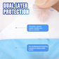🚽 BUY 1 GET 1 FREE! ✨ 10PCS Disposable Waterproof Toilet Seat Covers – Hygienic, Leak-Proof & Perfect for Travel, Public Restrooms & Camping 🧳