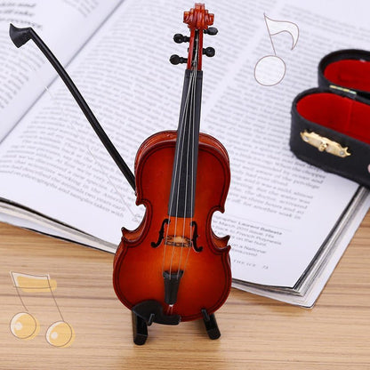 🎻 LAST-MINUTE CHRISTMAS: 50% OFF + BUY 2 FREE SHIPPING! 🎄 Mini Violin Model Ornament – Exquisite Detail, Perfect for Graduation Gift & Holiday Decor ✨📦