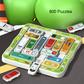 🎄 50% OFF! 🚗 PARKING PUZZLER GAME - Educational Travel Toy with 60 Challenges, Develops Logic Skills for Kids Ages 6+, Compact Car-Themed Design 🧩✨