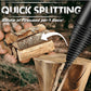 🪓 50% OFF NOW! 🔥 HEX SHANK FIREWOOD DRILL BIT - Splits Logs in Seconds, Hardened Steel Construction for Maximum Durability 🌲⚡