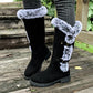 👢 60% OFF NOW! ❄️ Women's Thick Plush Mid-Calf Snow Boots – Waterproof, Slip-Resistant & Warm for Cold Weather ⛄📦