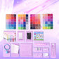 🎨 60% OFF! 🎁 COMPLETE CRAFT KIT - 96 Colors with Storage Case, Perfect for Kids' Art Projects and Creative Development, Ideal Christmas Gift 👧✂️