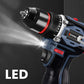 ⚡ 60% OFF NOW! ✨ Brushless Electric Cordless Drill with Battery & Charger - 20V Power with 25 Torque Settings for DIY & Professional Use 🔋🔧