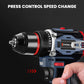⚡ 60% OFF NOW! ✨ Brushless Electric Cordless Drill with Battery & Charger - 20V Power with 25 Torque Settings for DIY & Professional Use 🔋🔧