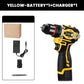 ⚡ 60% OFF NOW! ✨ Brushless Electric Cordless Drill with Battery & Charger - 20V Power with 25 Torque Settings for DIY & Professional Use 🔋🔧