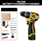 ⚡ 60% OFF NOW! ✨ Brushless Electric Cordless Drill with Battery & Charger - 20V Power with 25 Torque Settings for DIY & Professional Use 🔋🔧