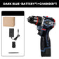 ⚡ 60% OFF NOW! ✨ Brushless Electric Cordless Drill with Battery & Charger - 20V Power with 25 Torque Settings for DIY & Professional Use 🔋🔧