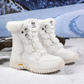 👢 60% OFF! ❄️ WOMEN'S WATERPROOF SNOW BOOTS - Thermal Insulation & Anti-Slip Sole, Comfortable Fit for Winter, Perfect for Snowy and Icy Conditions 🌨️🛷