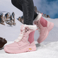 👢 60% OFF! ❄️ WOMEN'S WATERPROOF SNOW BOOTS - Thermal Insulation & Anti-Slip Sole, Comfortable Fit for Winter, Perfect for Snowy and Icy Conditions 🌨️🛷