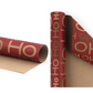 🎄 50% OFF! 🎁 CHRISTMAS KRAFT WRAPPING PAPER - 3 Festive Designs, Eco-Friendly Recyclable Material, 70cm x 10m Roll for All Your Holiday Gifts ✨🎅