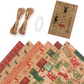 🎄 50% OFF! 🎁 CHRISTMAS KRAFT WRAPPING PAPER - 3 Festive Designs, Eco-Friendly Recyclable Material, 70cm x 10m Roll for All Your Holiday Gifts ✨🎅