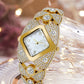 ⌚ 50% OFF NOW! ✨ Women's Retro Quartz Watch with Sparkling Rhinestones – Elegant design, precise movement & diamond-like shine – Perfect for daily wear & special occasions 💎