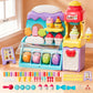 🎄 50% OFF! 🍦 DIY ICE CREAM PLAY DOUGH - 6 Colors & 10 Tools, Non-Toxic Sensory Toy for Creative Role Play, Perfect Gift for Kids Aged 3-8 🎁✨