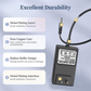 🔋 BUY 2 GET 1 FREE! ⚡ Universal High-Efficiency Lithium Battery Charger Adapter – Fast Charging, Overcharge Protection & LED Indicator 🔌