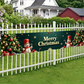 🎄 Save 50%! 🎅 Merry Christmas Hanging Banner – Outdoor festive decor ✨