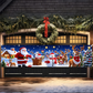 🎄 Save 50%! 🎅 Merry Christmas Hanging Banner – Outdoor festive decor ✨
