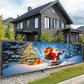🎄 Save 50%! 🎅 Merry Christmas Hanging Banner – Outdoor festive decor ✨