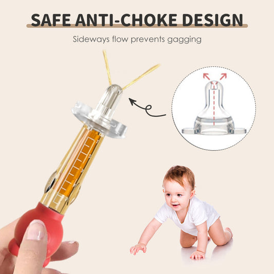 🍼 60% OFF! 💊 SILICONE MEDICINE DISPENSER - Food-Grade Soft Tip for Infants, Easy Dosing with No Spill Design, Dishwasher Safe & BPA-Free 👶✨