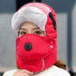 🧢 60% OFF! ✨ THERMAL HAT WITH MASK - Detachable Breathing-Valve Design, Windproof & Adjustable Fit, Perfect for Winter Sports and Outdoor Activities ❄️🏂