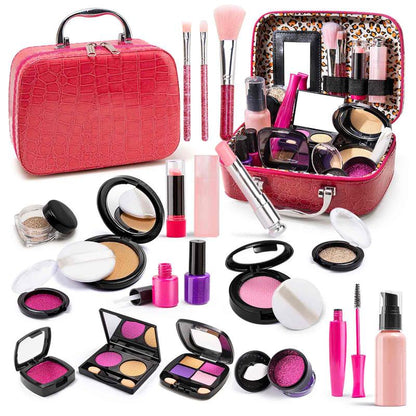 🎁 50% OFF NOW! 💄 Simulated Makeup Kit for Girls – Safe, washable & fun – Perfect for pretend play & little beauty lovers ✨