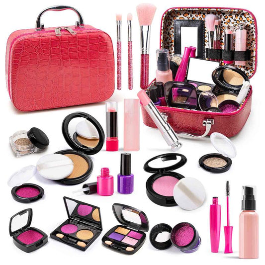 🎁 50% OFF NOW! 💄 Simulated Makeup Kit for Girls – Safe, washable & fun – Perfect for pretend play & little beauty lovers ✨