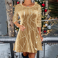 👗 60% OFF NOW! ⏰ Elegant Sequin A-Line Dress - Stunning Shimmer & Perfect Fit, Ideal for Parties and Galas ✨