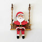 🎅 BUY 2 GET 1 FREE! 🔥 3D Wooden Santa on Swing Tabletop Decor - Handcrafted & Festive, Perfect for Christmas Home Decor 🎄✨