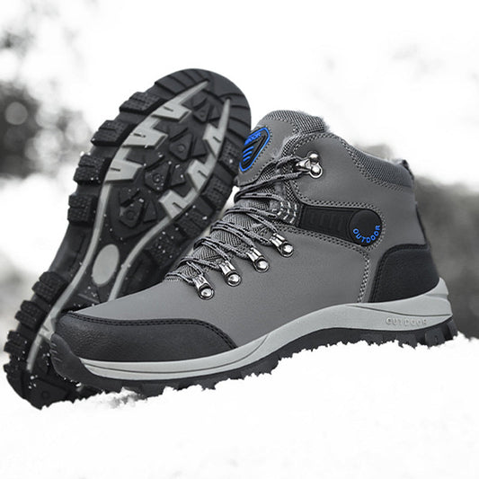 👞 70% OFF NOW! ❄️ Men's Lightweight Outdoor Snow Boots - Warm & Waterproof, Perfect for Winter Adventures ✨