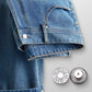 👖 50% OFF NOW! 🔘 Removable No-Sew Jeans Buttons Set – Quick Fix for Pants & Jackets, Adjustable Fit & Easy Application 🛠️📦