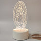 🛒 60% OFF NOW! 🎄 Jesus 3D Night Light – Religious Gift with Remote, 7 Color Changing & Warm White Mode ✨🕊️