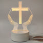 🛒 60% OFF NOW! 🎄 Jesus 3D Night Light – Religious Gift with Remote, 7 Color Changing & Warm White Mode ✨🕊️
