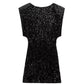 ✨ 60% OFF NOW! 🎉 Sparkling Sequin Dress – Sleeveless, Elegant & Party Ready 📦