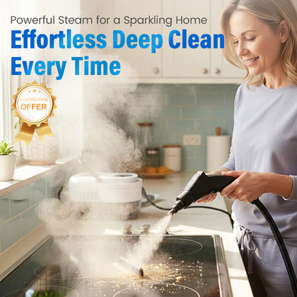 🧼 50% OFF NOW! 💨 Portable Multi-Use High-Temperature Steam Cleaner – Deep Cleaning for Kitchen, Floor & Bathroom 🏠