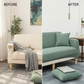 🛋️ 50% OFF NOW! 🧵 Jacquard Knitted Stretch Sofa Cover – Anti-Slip, Soft Fabric & Universal Fit 🏠