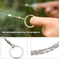 🪚 BUY 2 GET 1 FREE ! ⚡ Survival Gear Stainless Steel Wire Saw – Lightweight, Durable & Multi-Purpose for Outdoor 🔥