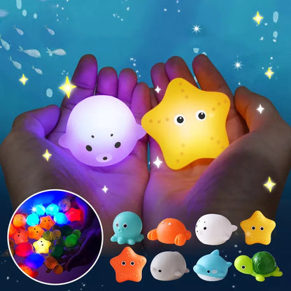 🛁 50% OFF NOW ! 🎉 Luminous Animal Toys – Makes Bath Time a Party, Floating & Glowing Fun for Kids ✨