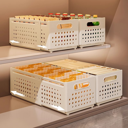 🗄️ 50% OFF NOW ! ✨ Extendable Adjustable Drawer Organizer – Customizable Layout, Sturdy Material & Easy to Clean 🏠